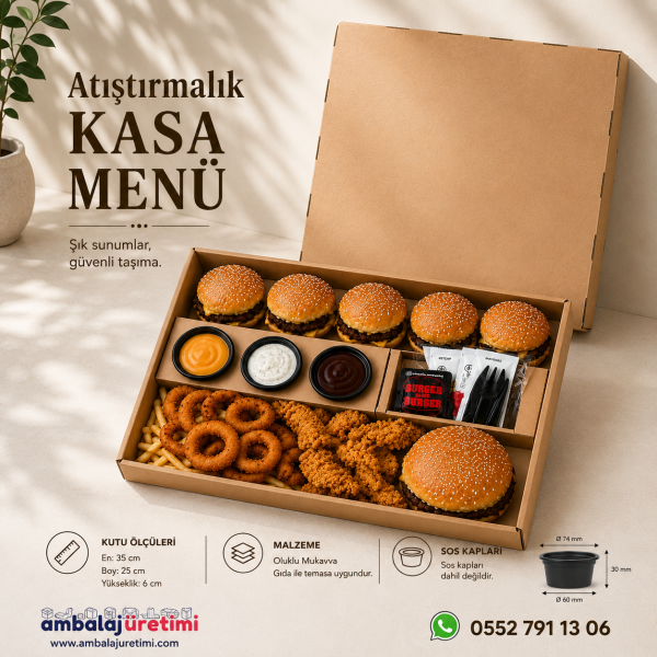 ATIŞTIRMALIK KASA MENÜ