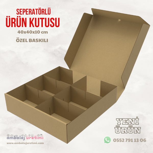 SEPERATÖRLÜ ÜRÜN KUTUSU