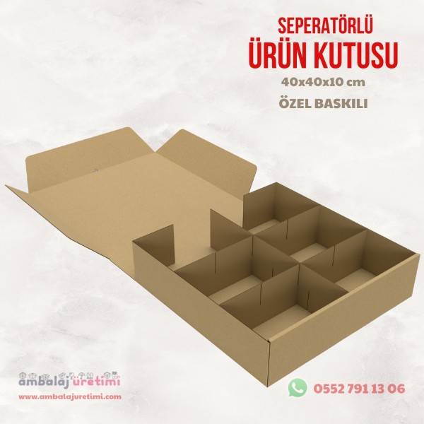 SEPERATÖRLÜ ÜRÜN KUTUSU