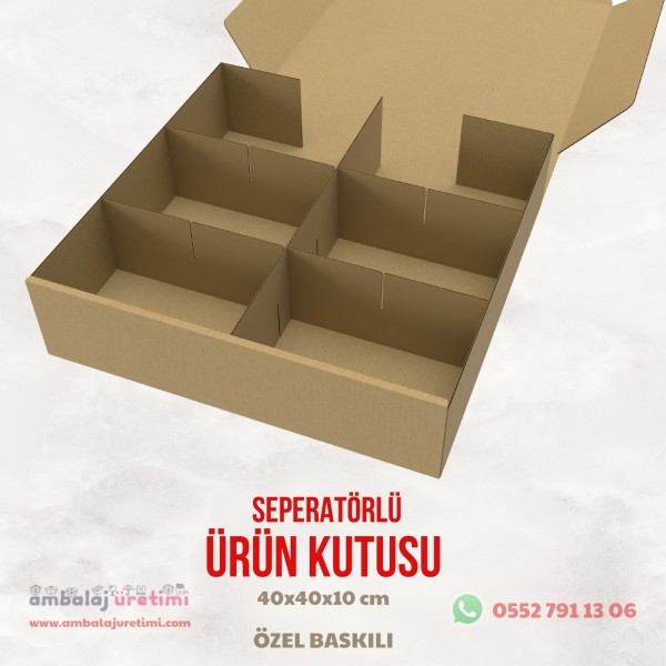 SEPERATÖRLÜ ÜRÜN KUTUSU