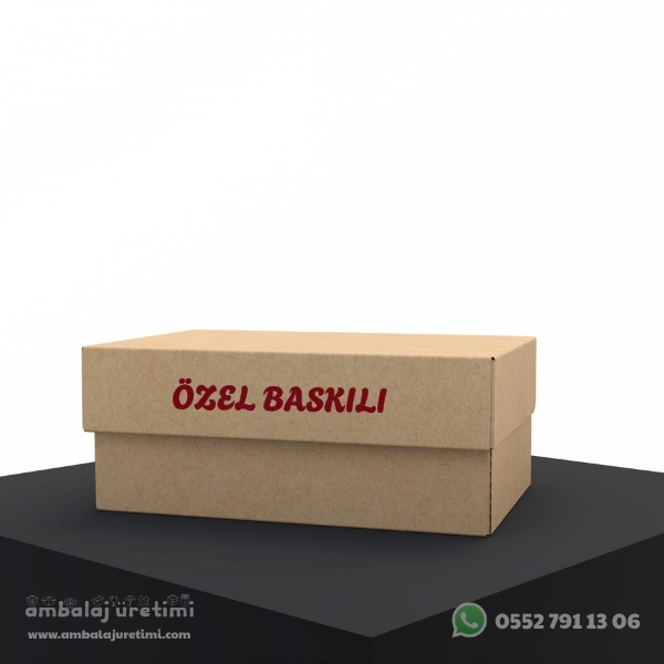 BASKILI MENÜ KUTUSU - 20x13x8