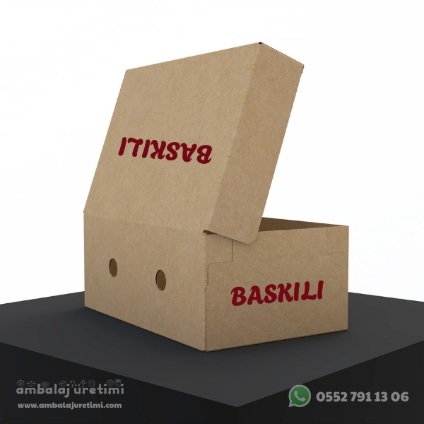 BASKILI MENÜ KUTUSU - 20x13x8