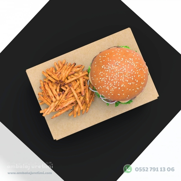BASKISIZ BURGER KUTUSU