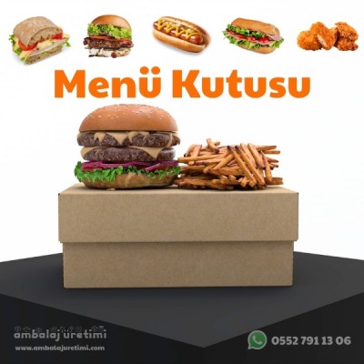 BASKISIZ BURGER KUTUSU