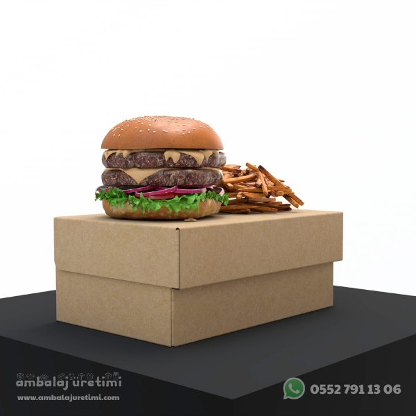 BASKISIZ BURGER KUTUSU