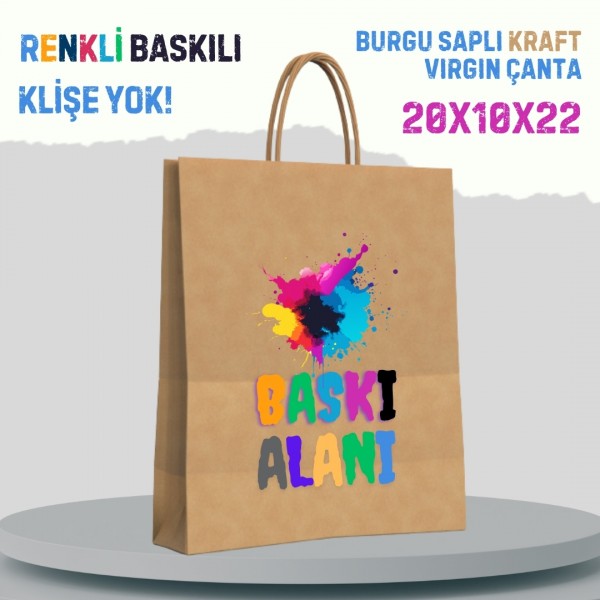 KRAFT BURGU VIRGIN 20X10X22