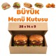 BÜYÜK MENÜ KUTUSU - 28x14x9