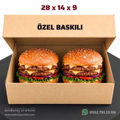 BÜYÜK MENÜ KUTUSU - 28x14x9