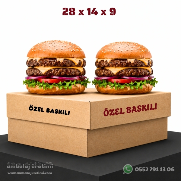 BÜYÜK MENÜ KUTUSU - 28x14x9