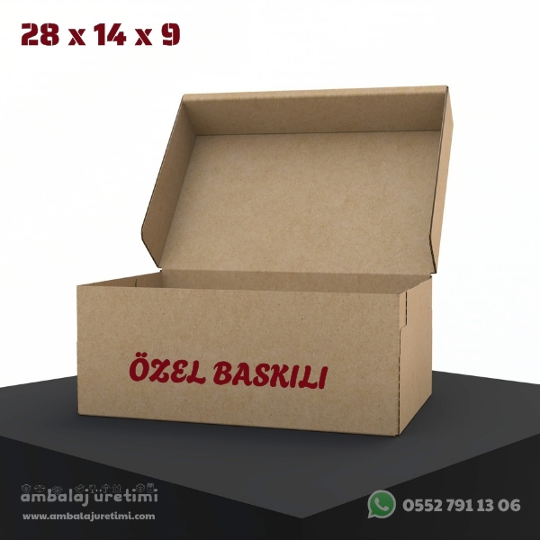 BÜYÜK MENÜ KUTUSU - 28x14x9