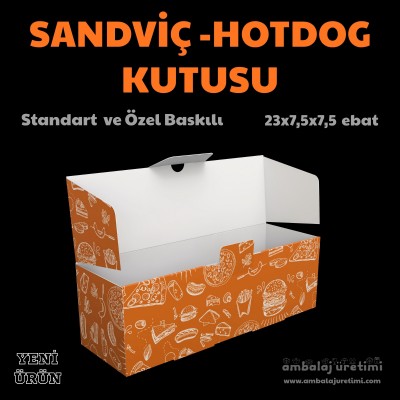 HOTDOG - SANDVİÇ KUTUSU
