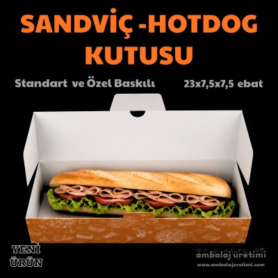 HOTDOG - SANDVİÇ KUTUSU