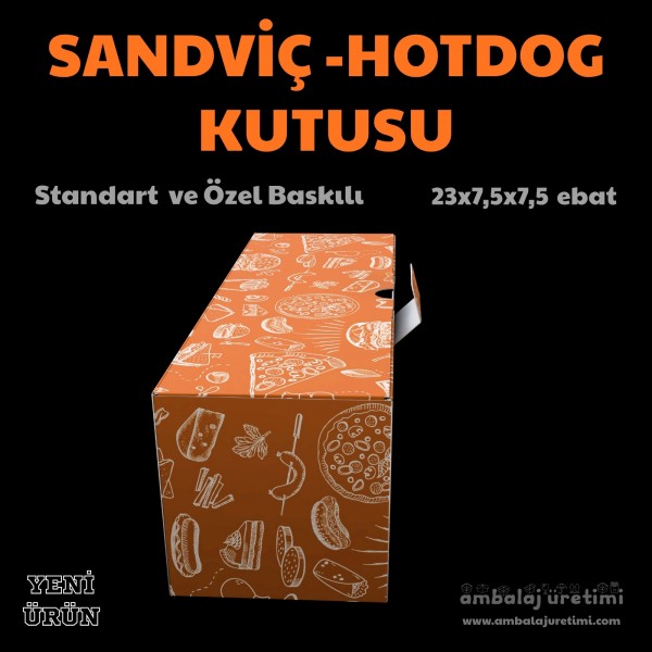 HOTDOG - SANDVİÇ KUTUSU