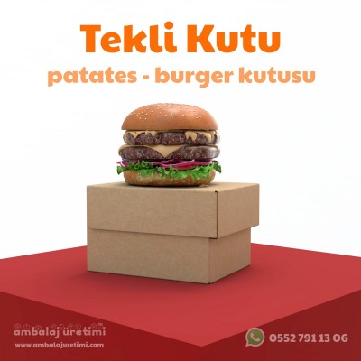 BURGER TEKLİ OLUKLU