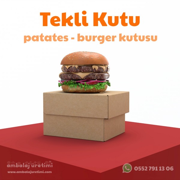 BURGER TEKLİ OLUKLU